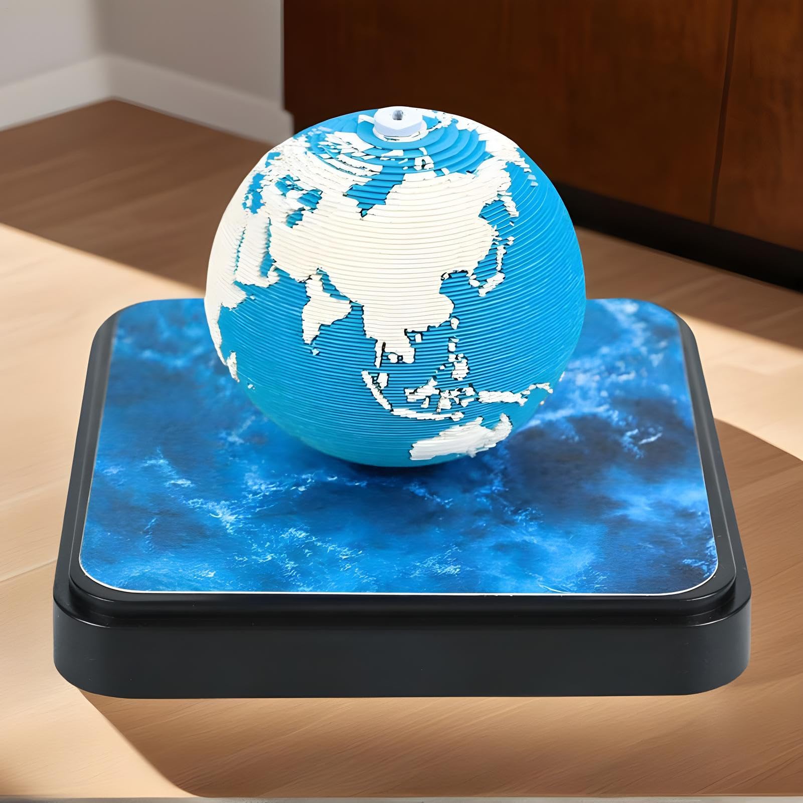 立体デスクカレンダー - 紙製立体カレンダーノートパッド 2026,紙彫刻はがせるメモパッド文房具地球テーマ ボーイズ 学生 子供 ティーンズ ガールズ 大人向けのサムネイル