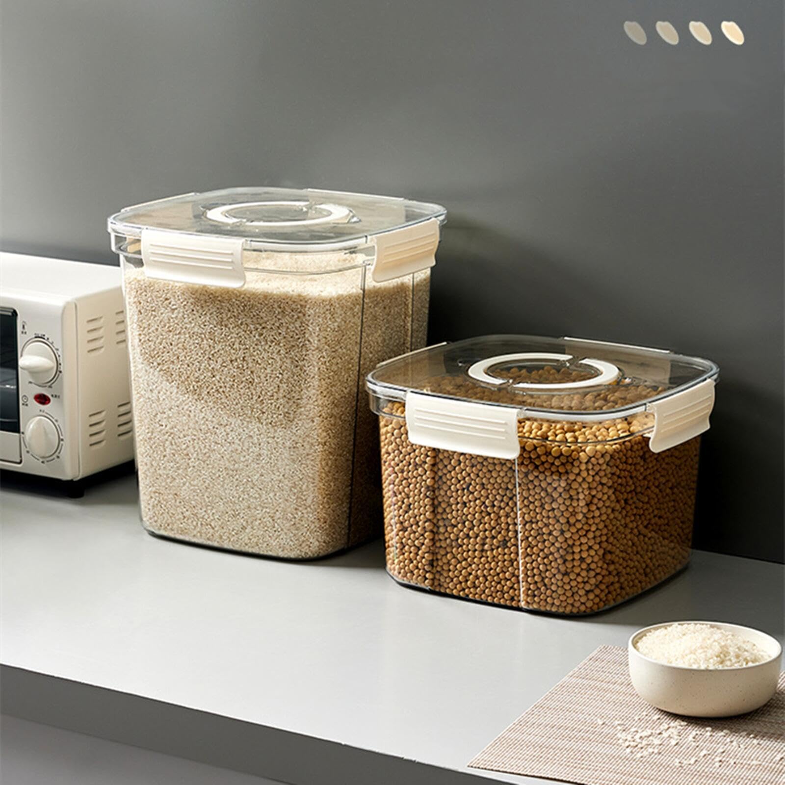 米びつ おしゃれ ライスストッカー こめびつ お米入れ お米ケース 米貯蔵容器 密閉米びつ お米保存容器..