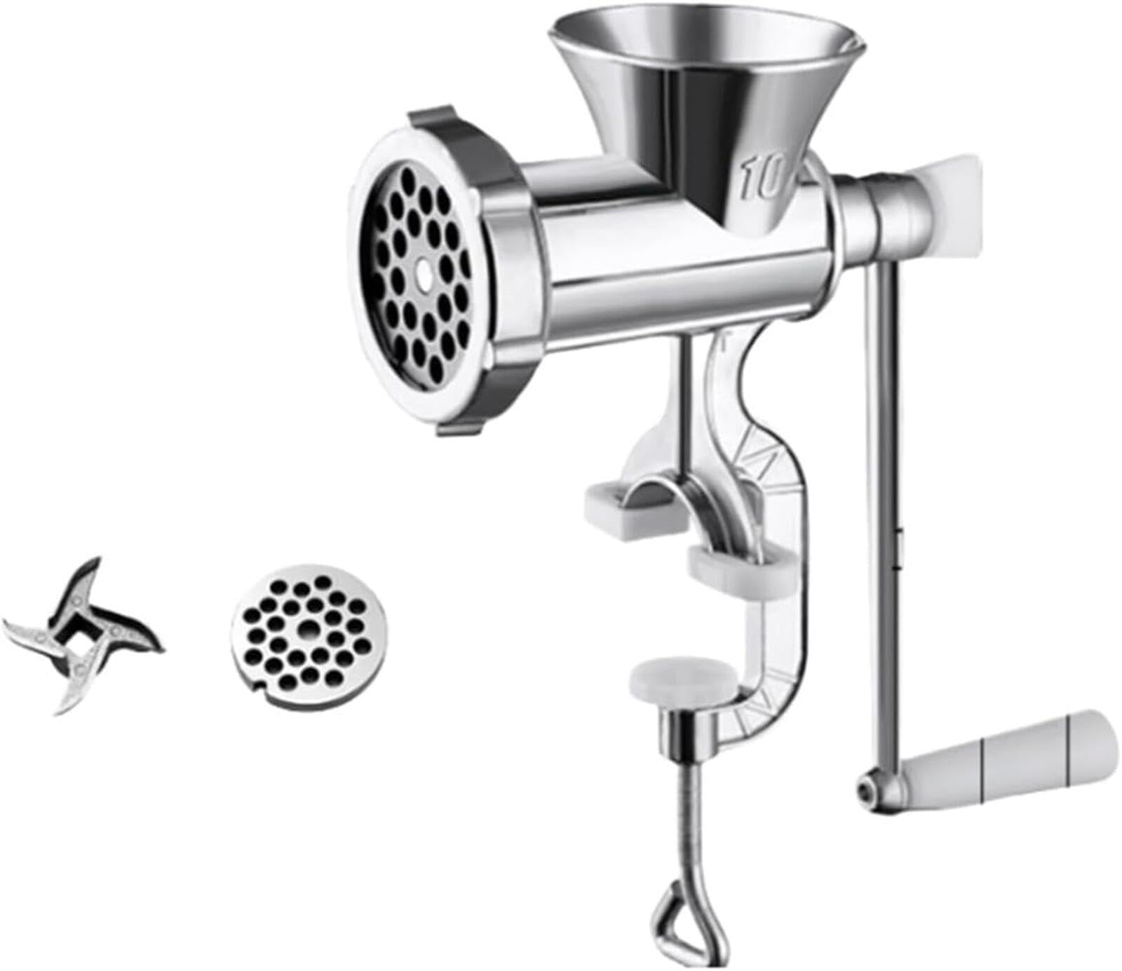 手動式ミンサー 肉ひき機 ステンレス鋼 ひき肉機 家庭用肉挽き器 ステンレス製 洗浄簡単 効率向上 牛肉..