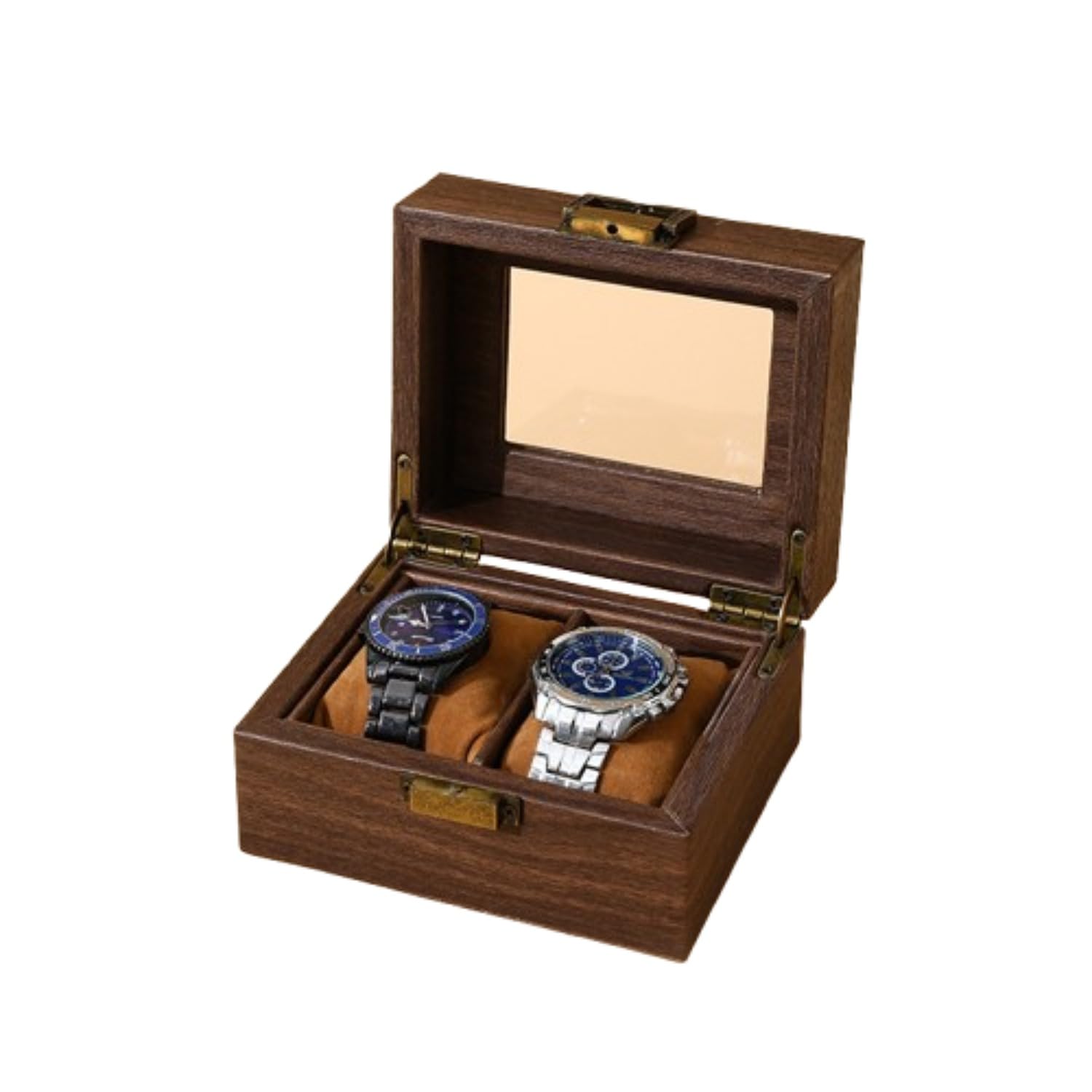 木製腕時計 ケース 時計ケース 高級 腕時計 収納 ディスプレイ コレクションケース ギフト用 (C)(3)