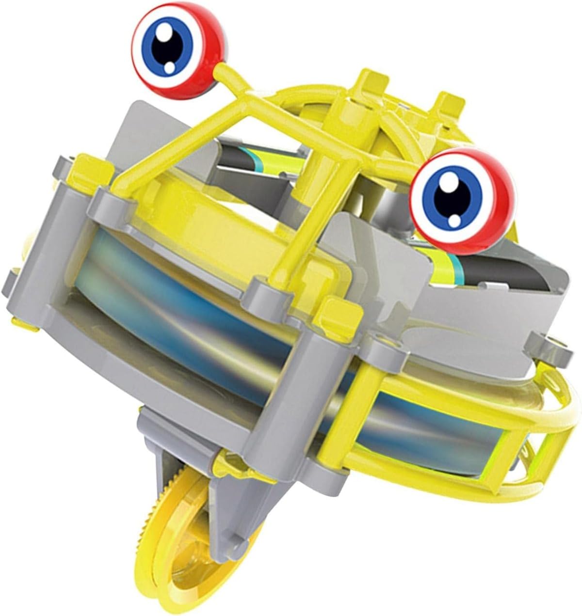 綱渡り一輪車タンブラーロボット発光玩具ジャイロスコープ (イエロー)