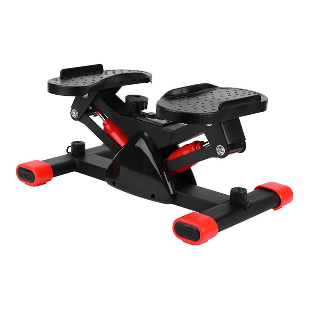 ステッパー 足踏み健康器 静音液压式 室内運動最適 サイドステッパー 全身トレーニング・有酸素運動・ダイエット器具 エクササイズバンド/トレーニングモニター付き 耐荷重 120kg 家用小型ミニステッパー リビング・寝室で手軽使用