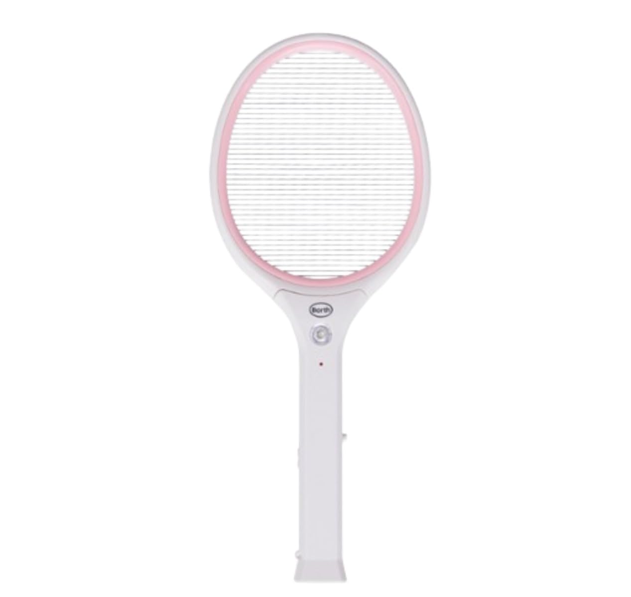 強力な電気蚊たたき強い電圧ショック薬はありませんスズメバチ トラップなバグザッパー害虫駆除キャンプや屋内でのハエたたきキッチンベッドルームダイニングルーム（シルバー） (G ライト付き)