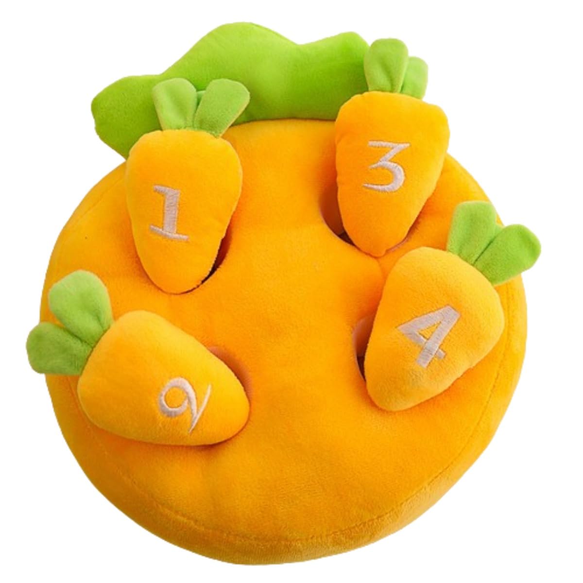 ノーズワーク イチゴ狩り ペット おもちゃ にんじん キノコ ノーズワーク おやつ隠し 訓練毛布 ペット 犬 分離不安 ストレス解消 集中力向上 嗅覚訓練 おもちゃ 運動不足 食いすぎる対策 噛む 知育 餌隠し丈夫 (30*25cm,にんじん)