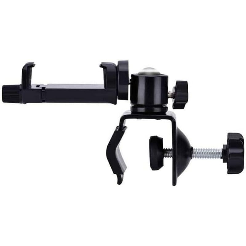 自由雲台 クランプ ベビーモニターブラケット 監視カメラ ホルダー モニターブラケット 遠隔監視 高い..