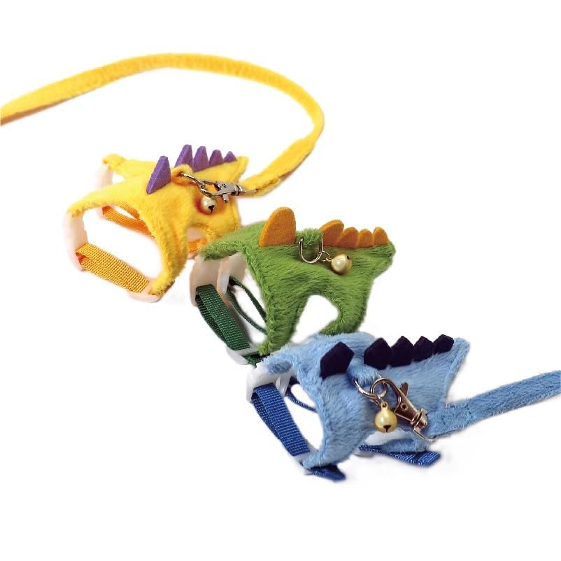 猫用ハーネス猫 リード 抜けないフェレット ハーネスウサギ ハーネス 牽引ロープハムスター 散歩 ベル..