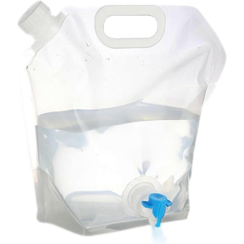 5/10 ウォーターバッグ 給水バッグ 水タンク 車載用貯水タンク 貯水バッグ 非常用 備蓄用 給水袋 折り..