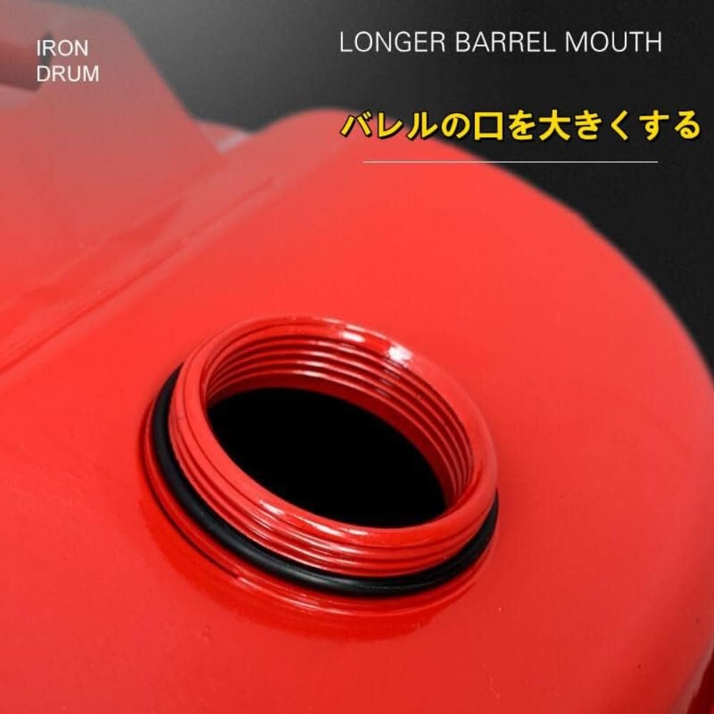 ガソリン携帯缶 横型タイプ 5 亜鉛メッキ鋼板