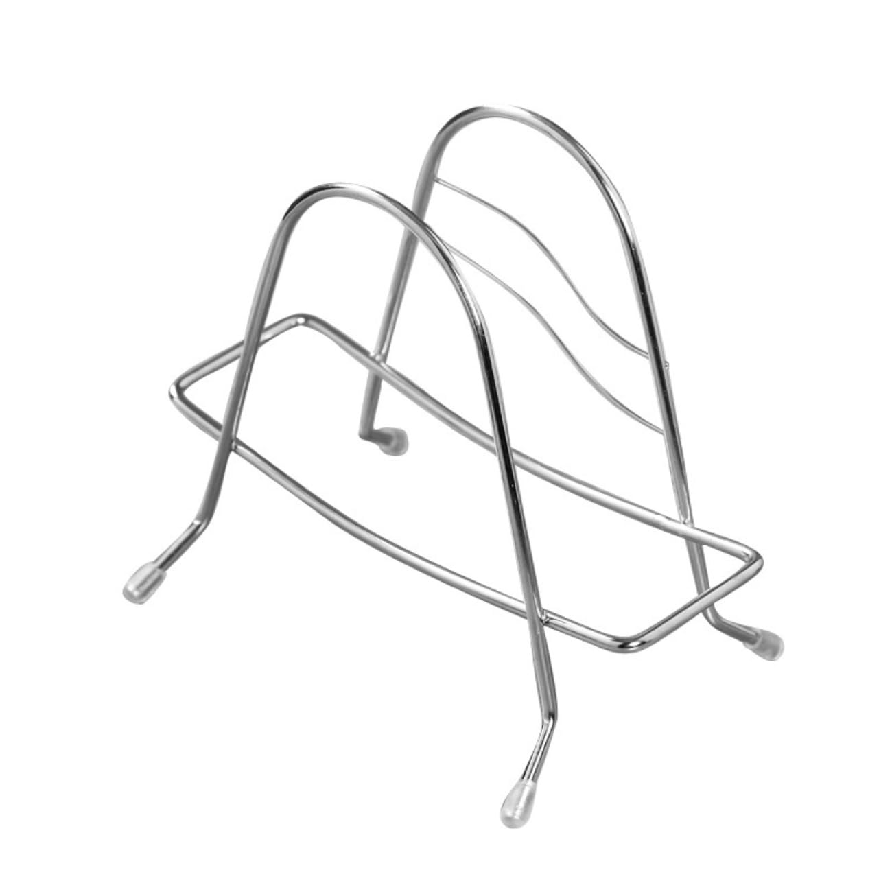 まな板スタンド 金属製鍋蓋ラック キッチンオーガナイザー 食器収納 省スペース 調理台 シンク横 衛生..