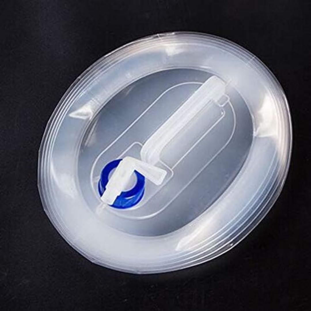 4個 折りたたみ水タンク 蛇口付き 抗菌 車のバケツ 給水袋 アウトドアアクセサリー 防災用多機能 旅行..