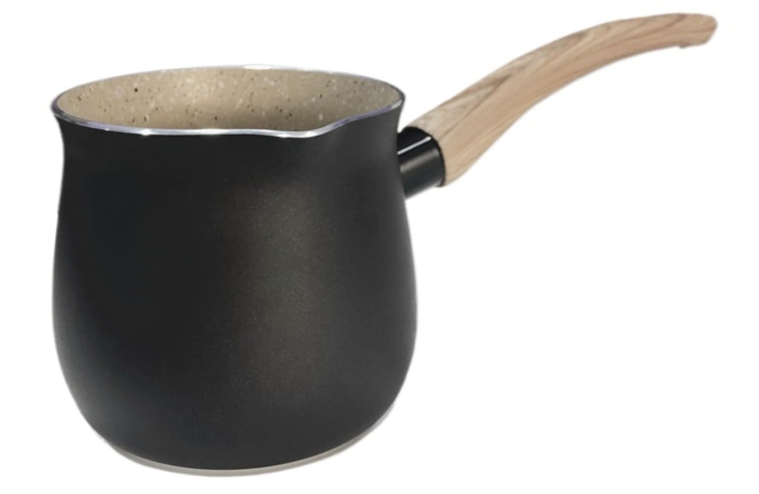 ミルクパン ミルクポット ゆで卵鍋 アルミニウム合金 無煙 焦げ付き 防止 チョコレート 溶かし グレー..