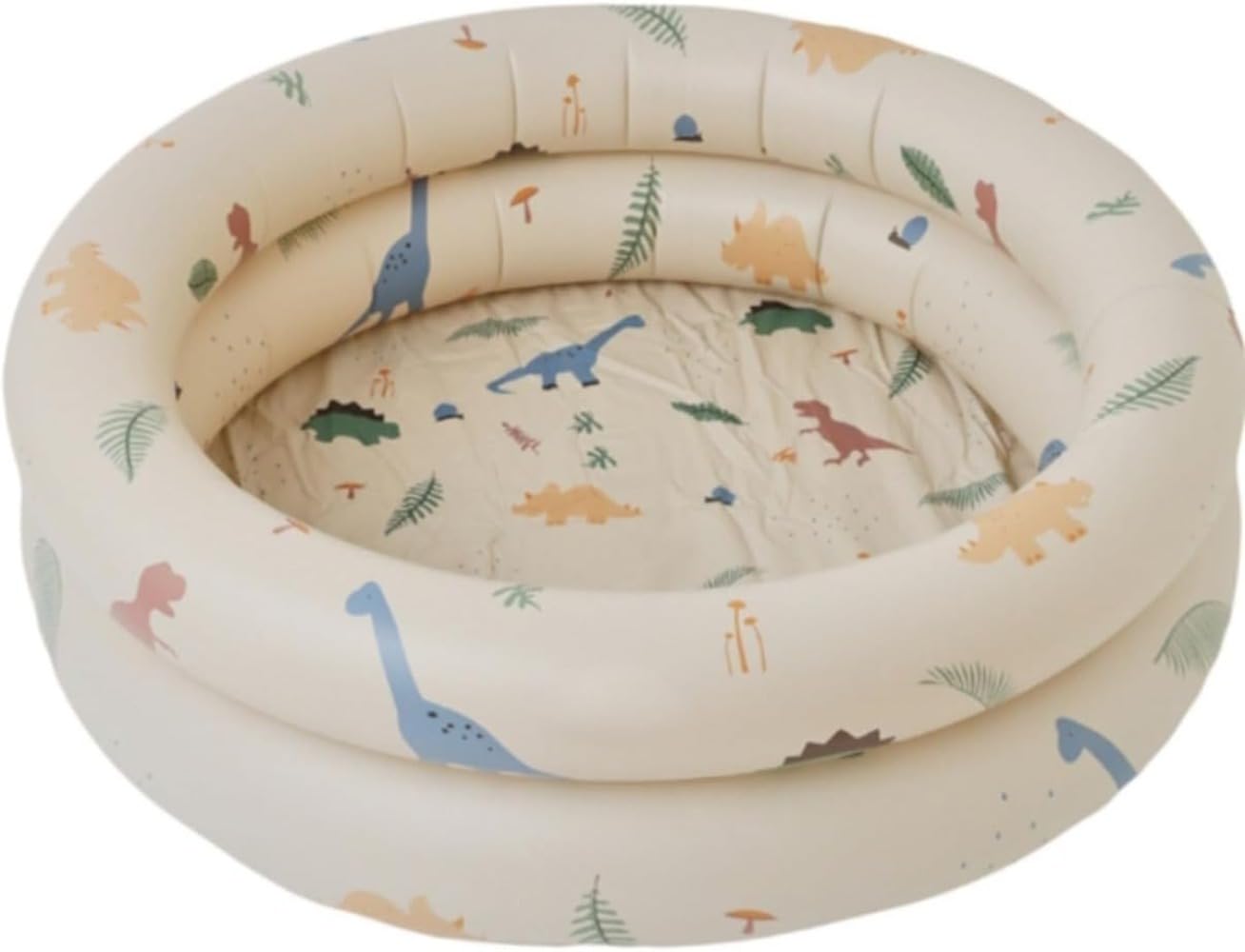 子供用 ビニールプール 空気入れ付き 折りたたみ円形 室内 屋外夏の日 夏対策 水遊び漏れ防止 収納便利 持ち運び便利 (C,90CM) [並行輸入品]