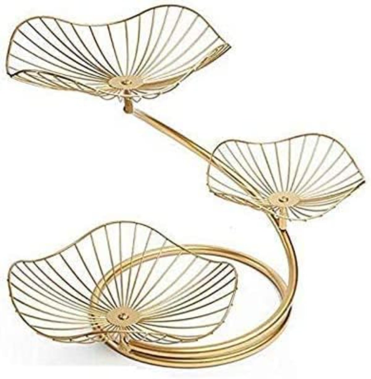 フルーツスタンド フルーツバスケット 北欧 フルーツボウル ステンレス フルーツ・果物・デザート・小..