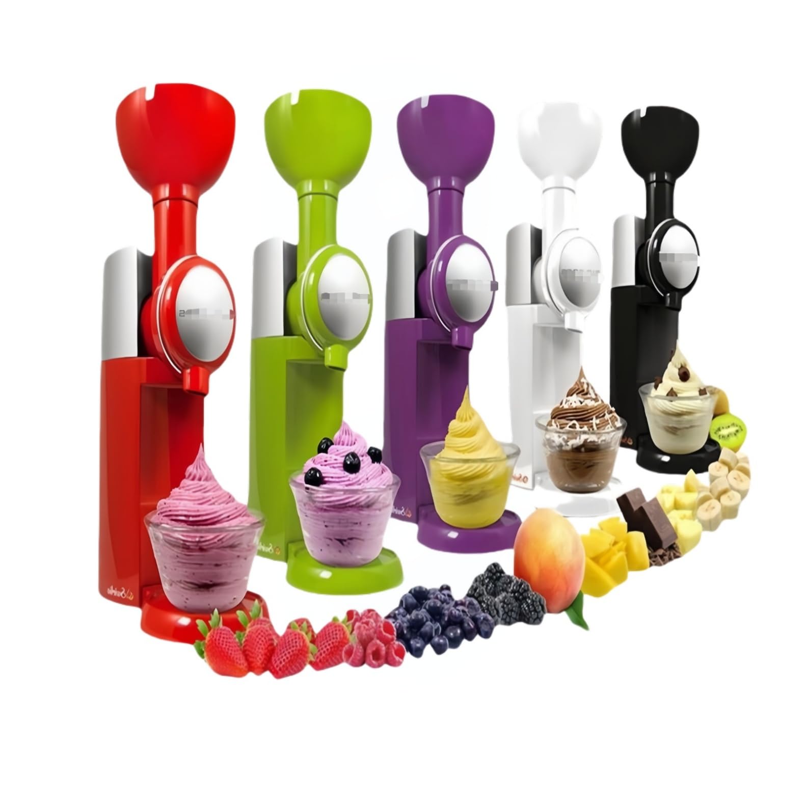 アイスクリームメーカー | 1L大容量・急速冷凍・タッチパネル操作 | 自宅で簡単手作りデザート・フロー..