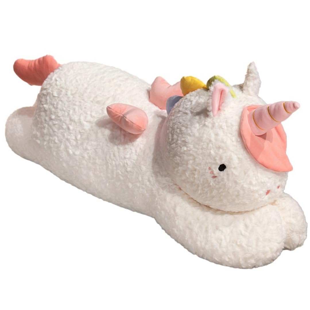 ぬいぐるみ ユニコーン ふわふわ かわいい 抱き枕 大きい 動物 リアル 部屋飾り 抱き枕 可愛い クッシ..