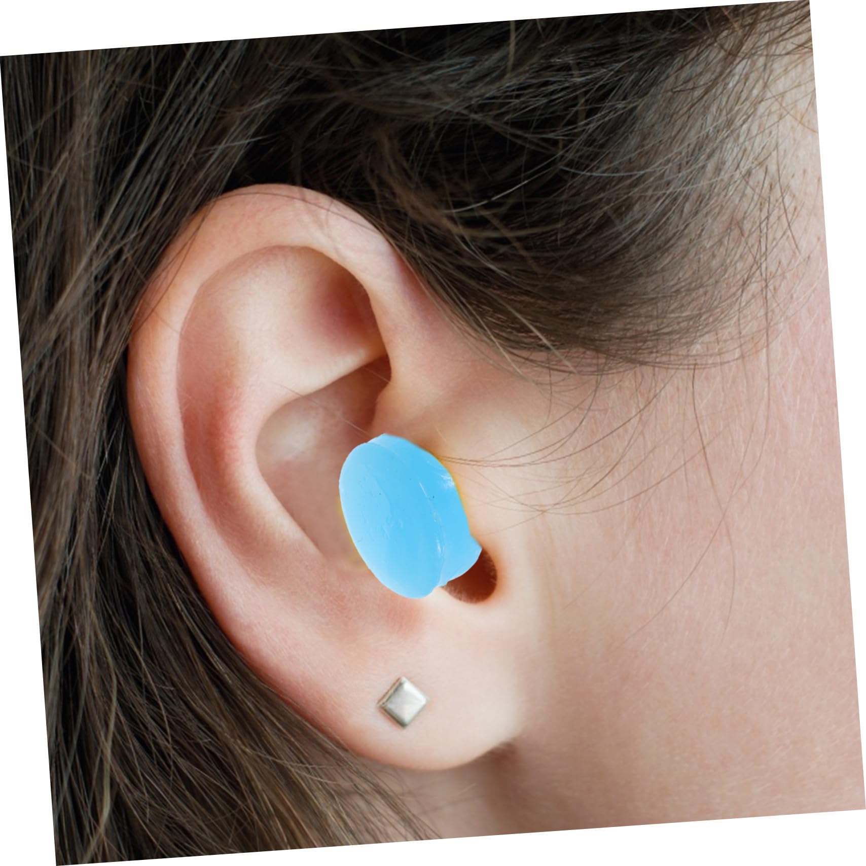 12組 睡眠用シリコン耳栓 ノイズ低減 柔軟再利用可能 軽量設計 飛行機 旅行 水泳 いびき対策 コンサー..