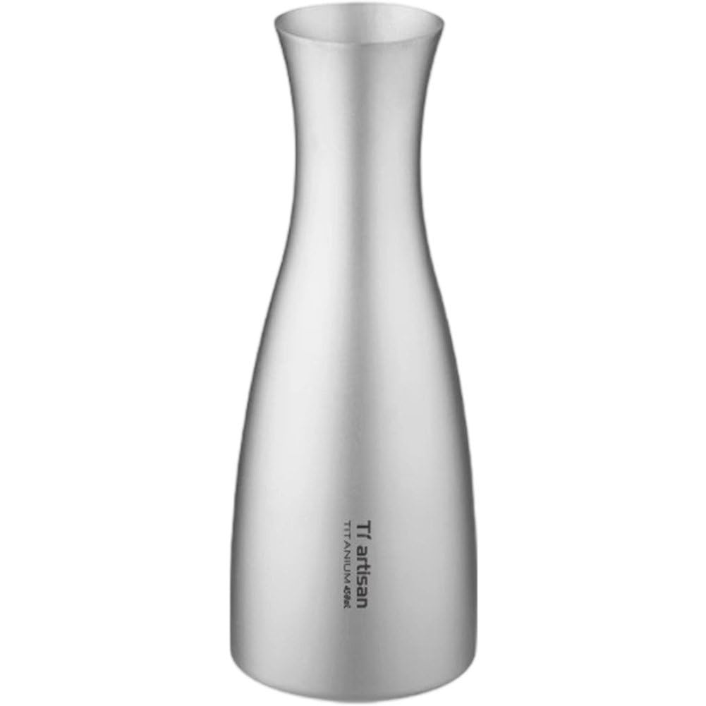 徳利 とっくり チタン 酒器 450ml 屋外 キャンプ ポータブル 居酒屋 おうち 冷酒器