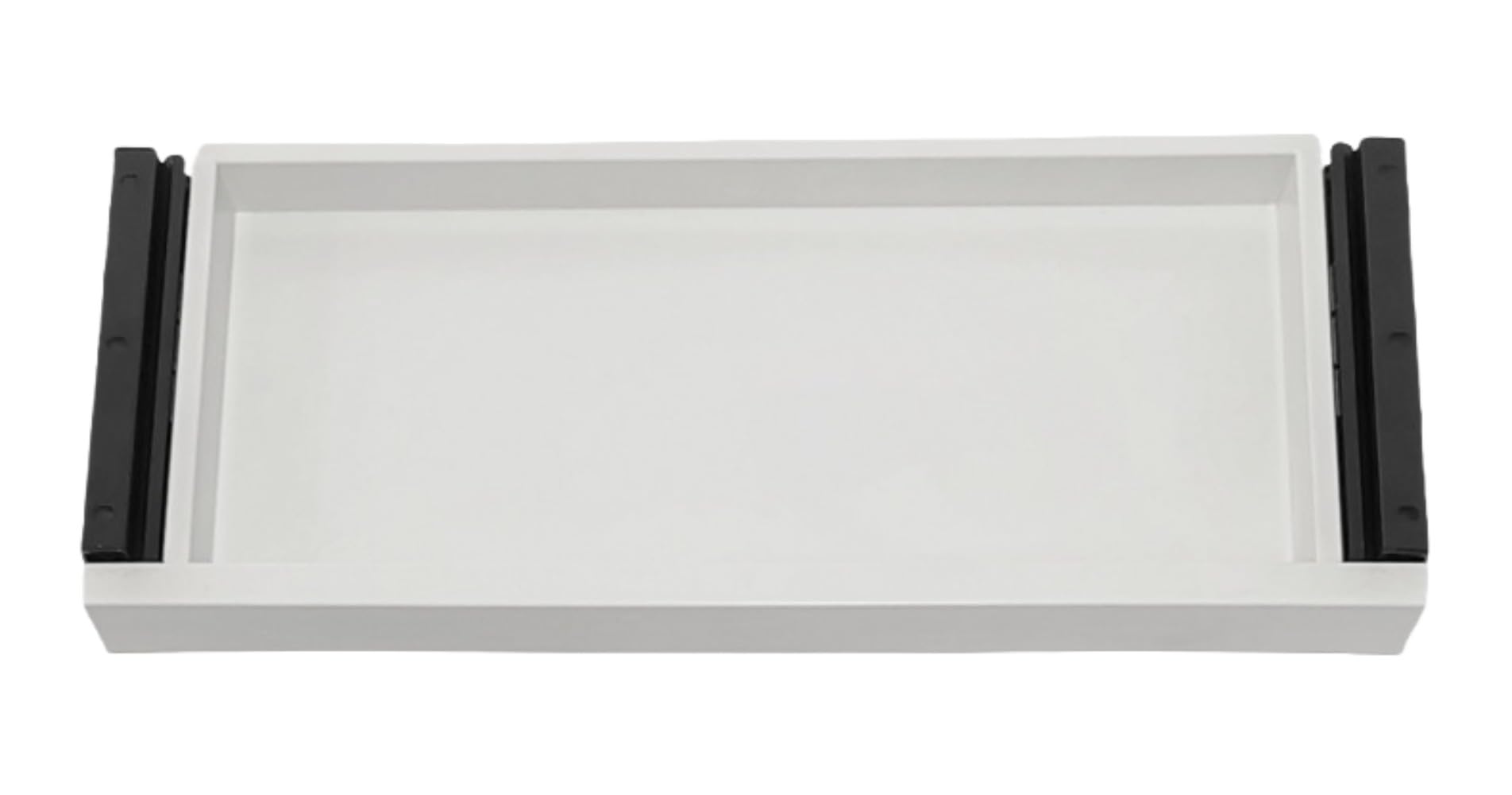 厚みのある静音オフィスコンピュータデスクキーボードトレイ引き出しテーブルスライドレールガイドレー..