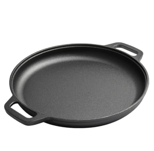 鉄板 丸形 焼肉プレート鉄鋳物製 焼きそば もんじゃ焼き プロ仕様 お好み焼き 焼肉 ステーキガス火対応..