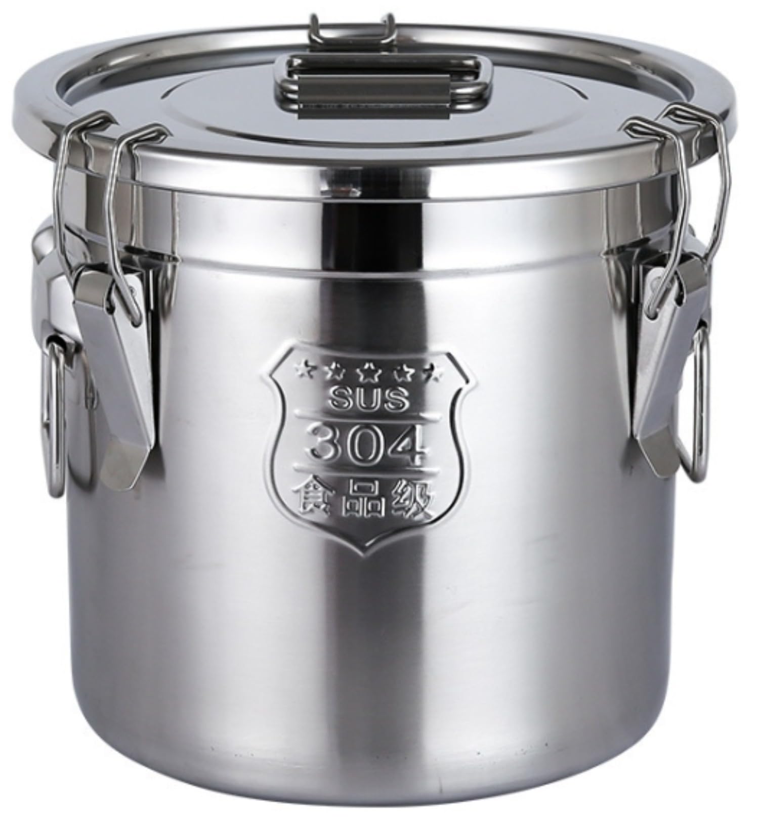 米貯蔵、米バケツ、ステンレス製密封、ライスポット、米保存容器キッチン用品、密封、スープ、米、蓋付..