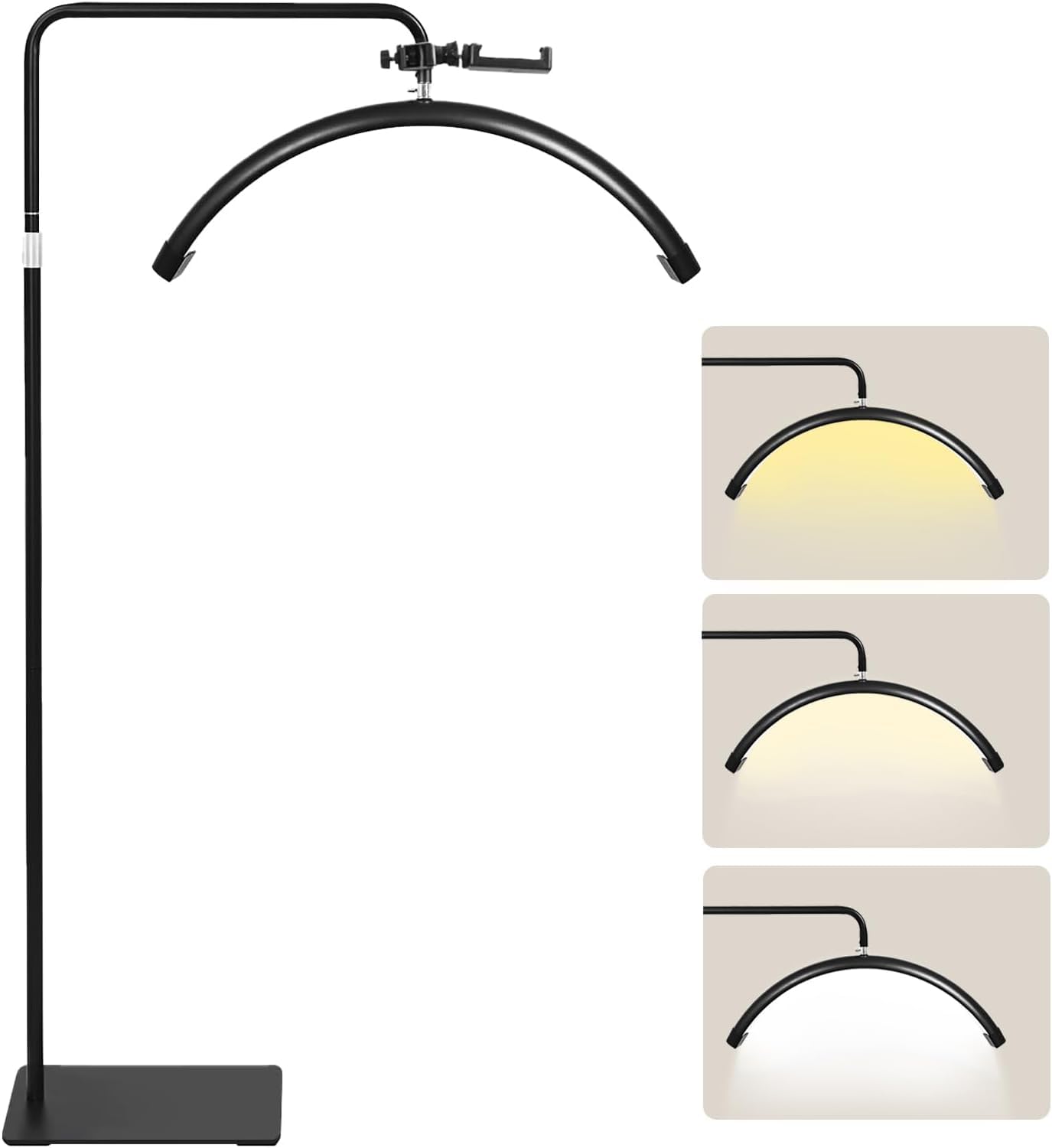 フロアライト、まつげエクステ用ハーフムーンラッシュランプ、スキンケア、美容、まつ毛、眉毛、タトゥ..