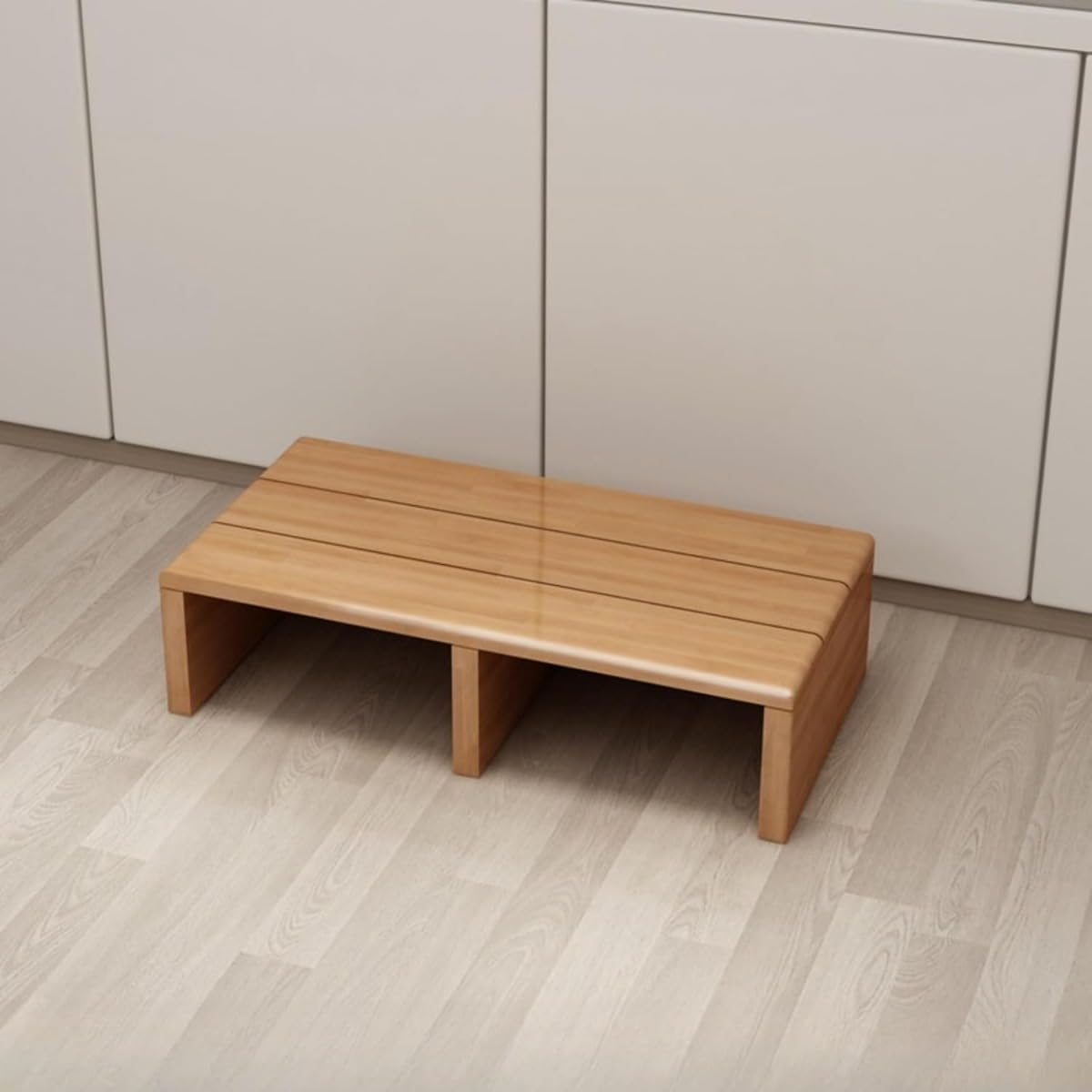 玄関台 踏み台 玄関踏み台 竹製 幅40/50/60/80cm 玄関ステップ 足置き台 省スペース 玄関上がり台 ひざ..