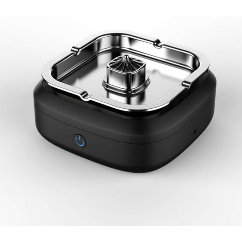 l 灰皿消臭充電式パーソナルデスクトップイオン発生器、高性能活性炭フィルター搭載、ポータブル空気清..