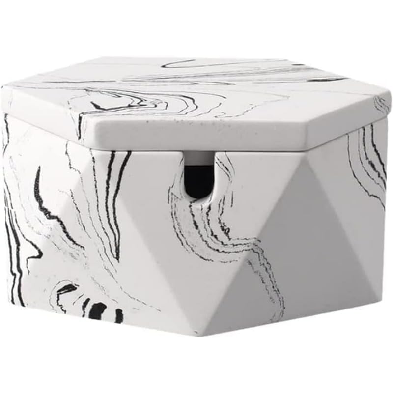 灰皿 セメント ステンレス ふた付き 現代 北欧風 創意 スタイリッシュ ユニーク デザイン おしゃれ シ..