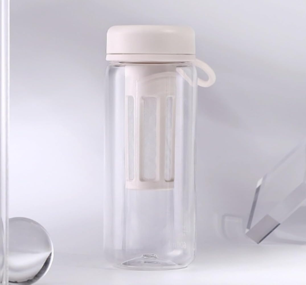 水出しコーヒー ボトル ハリオ フィルターインボトル アイスコーヒーメーカー,アイスコーヒー 水出し 目盛り付き漏れ防止ボトル - ポータブルアイスコーヒーメーカープレスアイスコーヒーティージュースバ