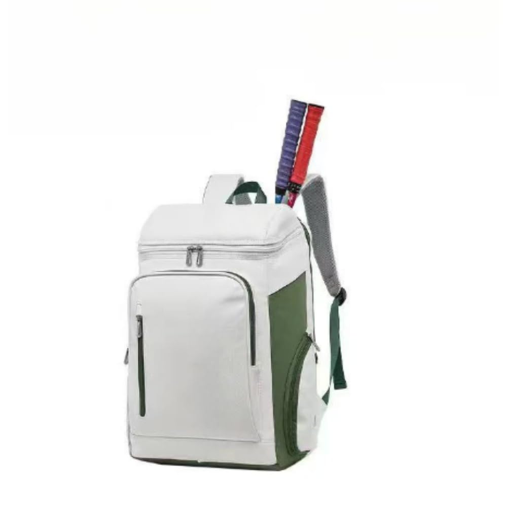 バドミントンバッグ、シューズラック付きテニスラケットバッグ、多機能、旅行、ハイキング、通勤に最適..