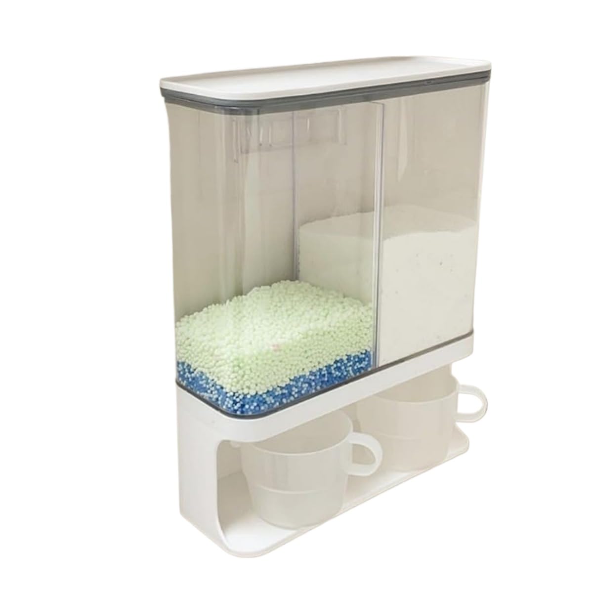 ランドリー洗剤 ディスペンサー フレグランスビーズオーガナイザ*ーディスペンサー、ランドリールーム..