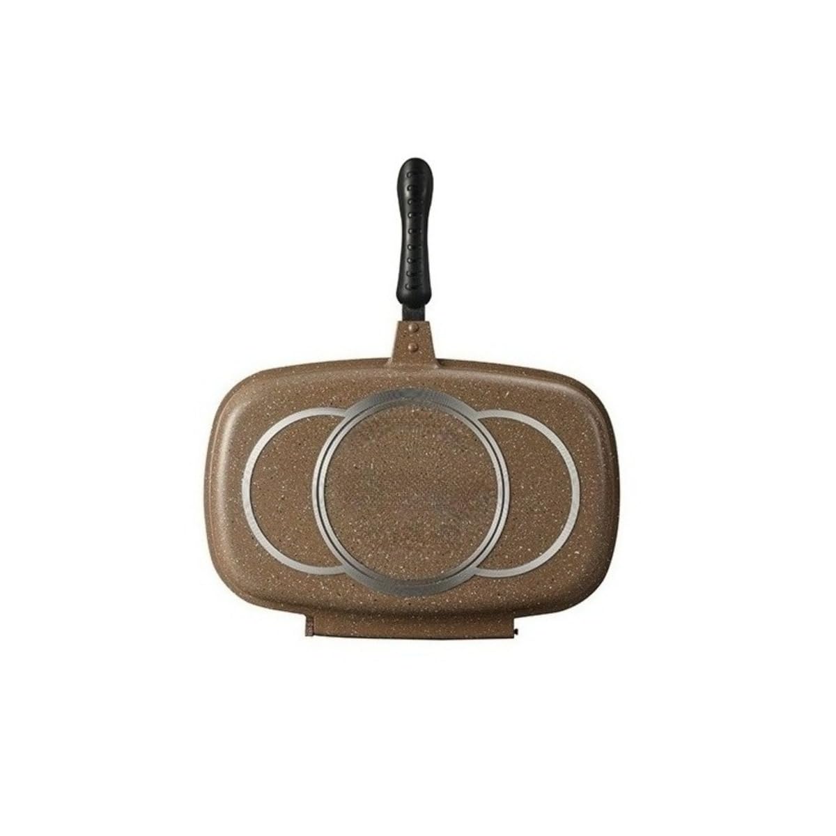 両面フライパン、楽しい調理、グルメ、両面焙煎、フライパン、IH対応、魚焼きグリル、レギュラー、ハン..