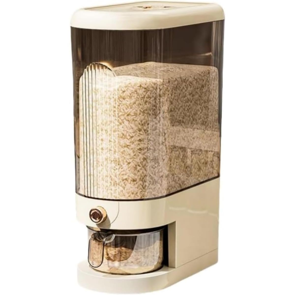 米びつ 米櫃 5kg 10kg 虫除け お米保存容器 計量こめびつ ライスボックス 米桶 自動スイッチ 自動密閉 ..