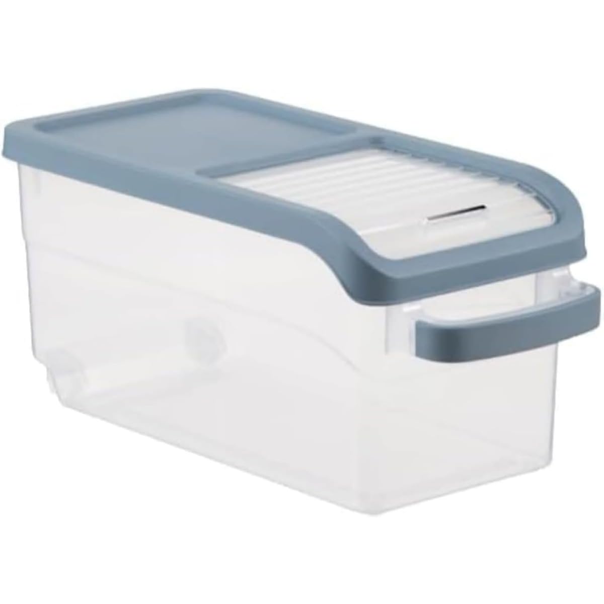 大容量密閉米食品キッチン ボックス米樽 小麦粉お米 袋のまま ストッイスシリンダー表面 ク ライススト..