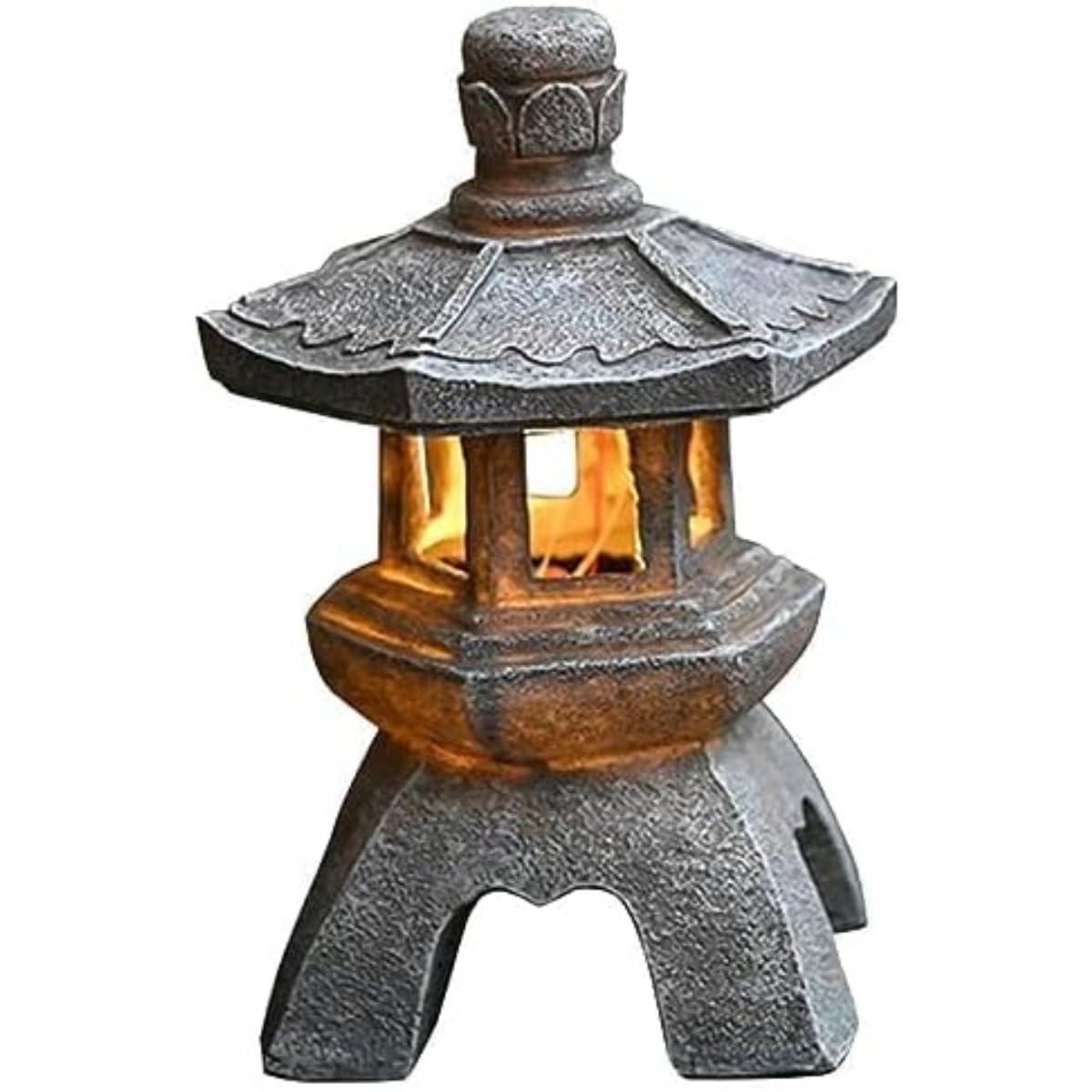 ー 屋外 ガーデン屋外 防水 野外ガーデン屋外 防水 和風 灯篭 灯籠 ガーデニング 置物 led タイプ 庭 ..