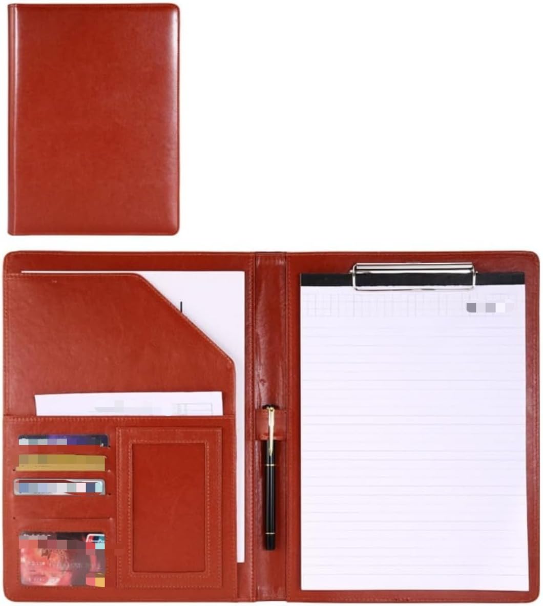 システム手帳 A4 多機能 ビジネス手帳 メモ帳リ ングノート ルーズリーフ バインダー PUレザー 男性と..