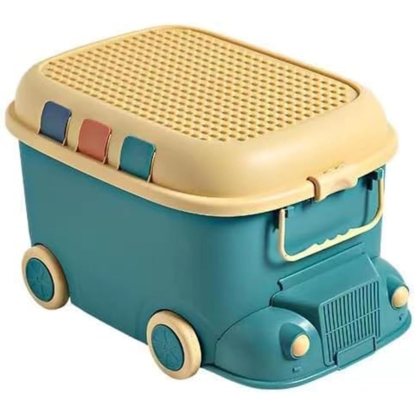 おもちゃ箱 おもちゃ収納ボックス おしゃれ かわいい 2サイズ 大容量 キャスター付き 蓋付き 多機能 小..