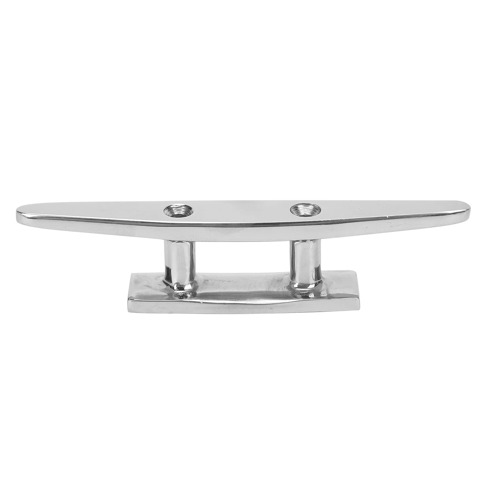 5インチ ボートローフラットクリート、316ステンレス鋼ハードウェアマリンボート係留ヨット部品