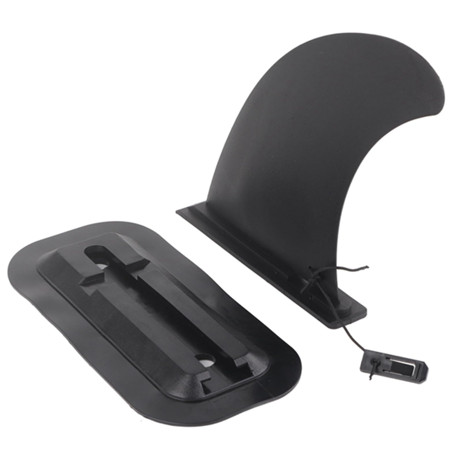 9.5 インチ超ロングサーフィンボードフィン、PVC 取り外し可能なセンターフィン交換用ベース、サーフボ..