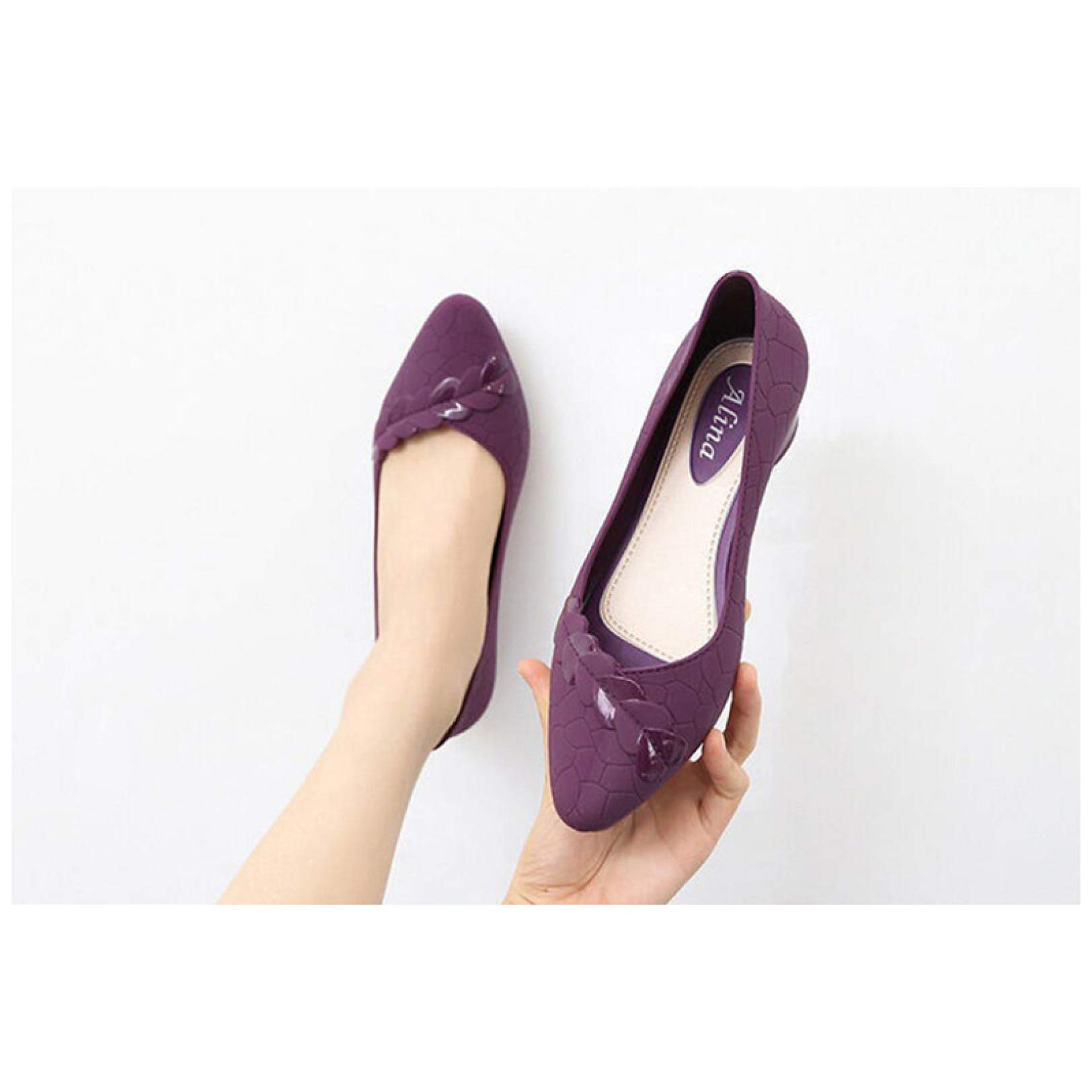 レインパンプス 雨の日 晴雨兼用 パンプス レディース 歩きやすい 黒 美脚 走れる 婦人靴 春 夏 ヒール シンプル 出勤 ビジネス オフィス 旅行 レインシ...