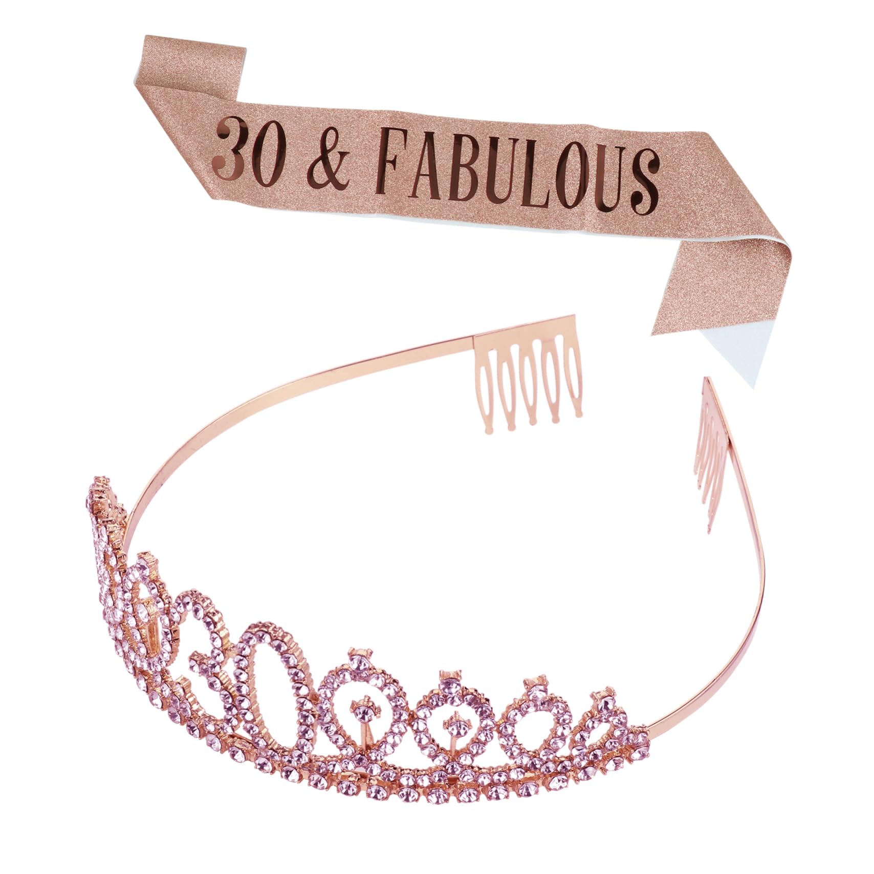 1 セット 2個 クラウンセレモニーベルト 誕生日ティアラサッシュ 誕生日ラインストーン ラインストーン..