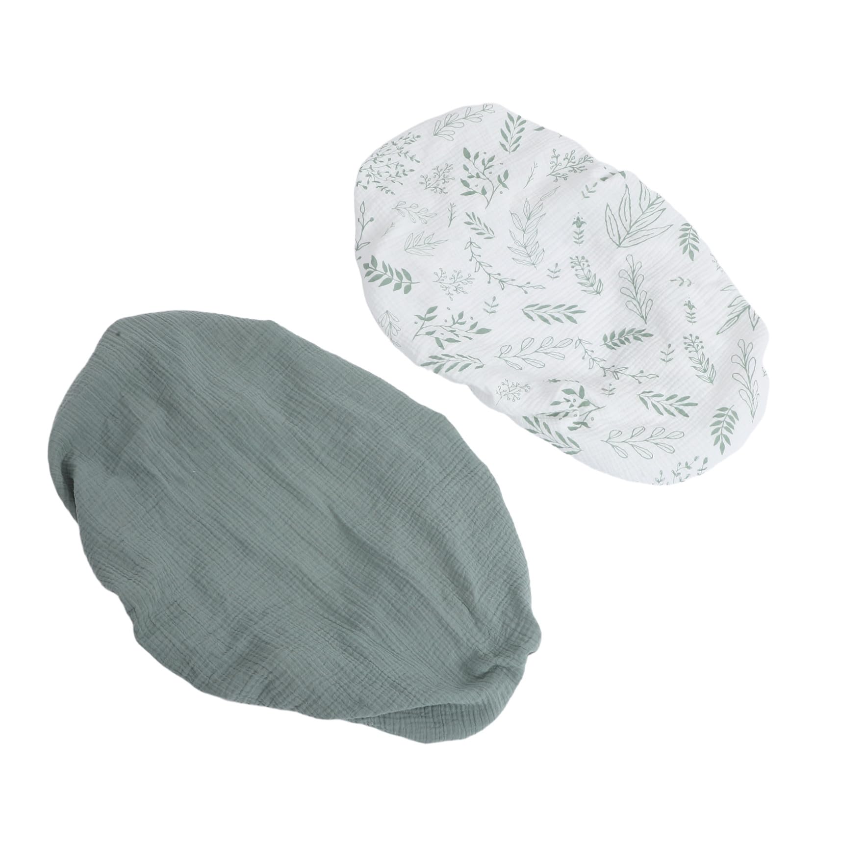 2個コッ製 ベビー用バシネットフィットシーツ 通気性 の柔らかいベビーベッドマットレスカバー 新生児..