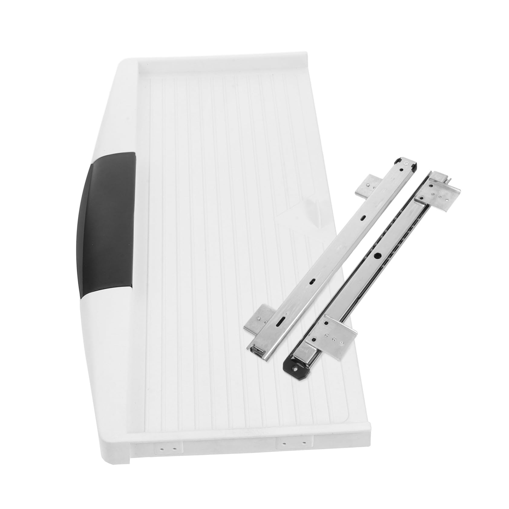 加厚スライド式キーボードトレー キーボードデスクマウント 調節可能なエルゴ ックブラケット ペンホル..