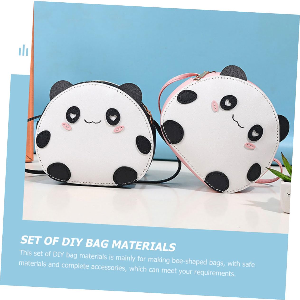 [] 1 セット 小さなバッグのdiy素材 ゴスバッグ ハンドバッグ ポーチ キット つめた トートバッグ ぬい..