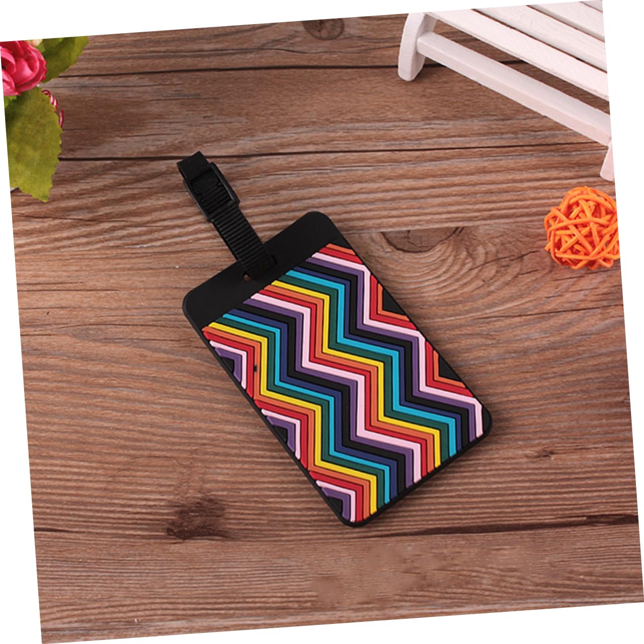 8個 ラベル Pvcソフトラバーアクセサリー アニメーション バッグ 鬼ごっこ 旅行