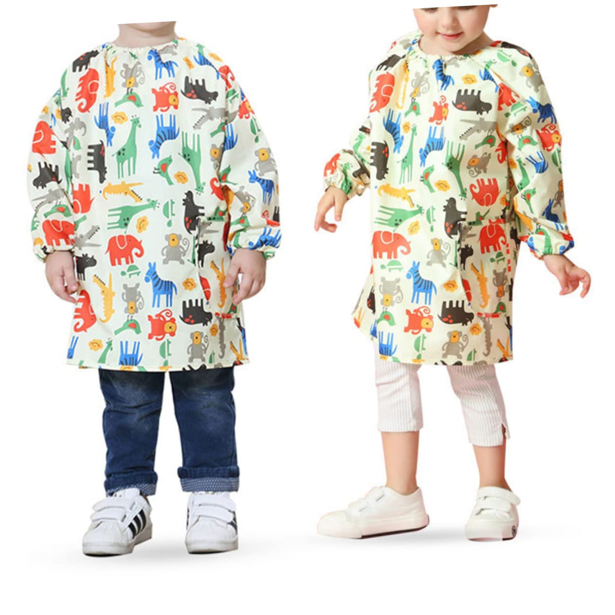 [] 絵画 スモック 絵画 エプロン 衣類 子供用 子供用 アート スモック 子供 アート スモック