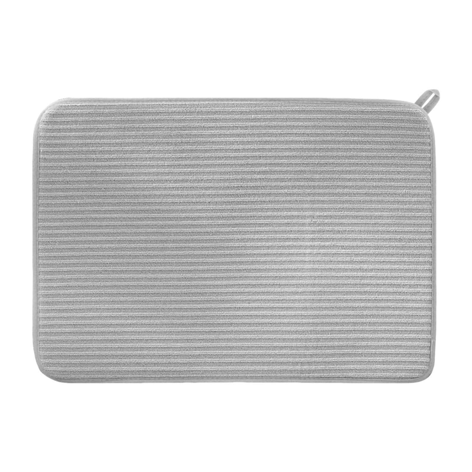 水切りマット 吸水マット ドライングマット 速乾 キッチンシンクマット 滑り止め 調理台マット コンパ..