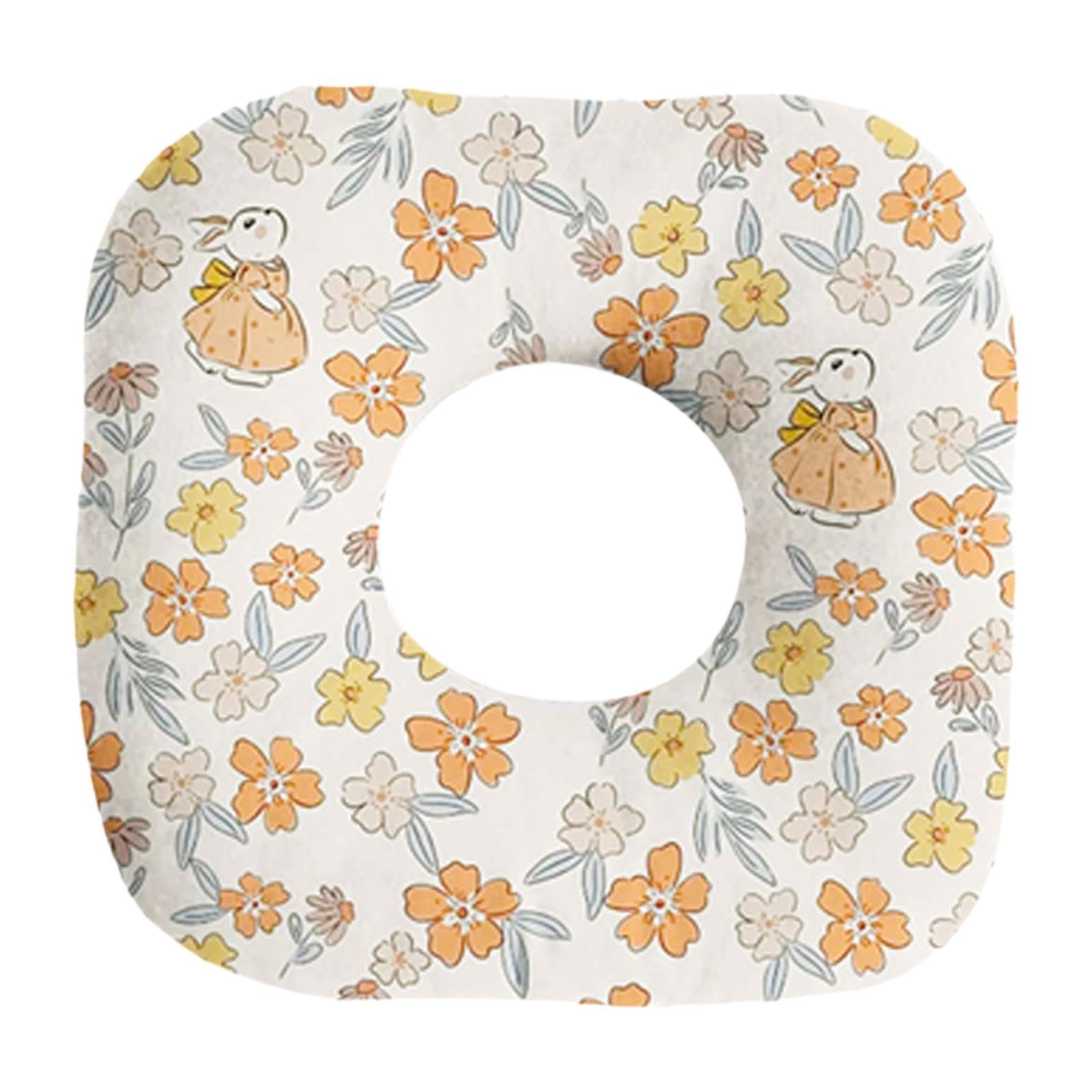 耳ピアス枕 ドーナツ型枕 快適 サイドスリープクッション 通気性 軽量 耳保護クッション 洗える 持ち運..