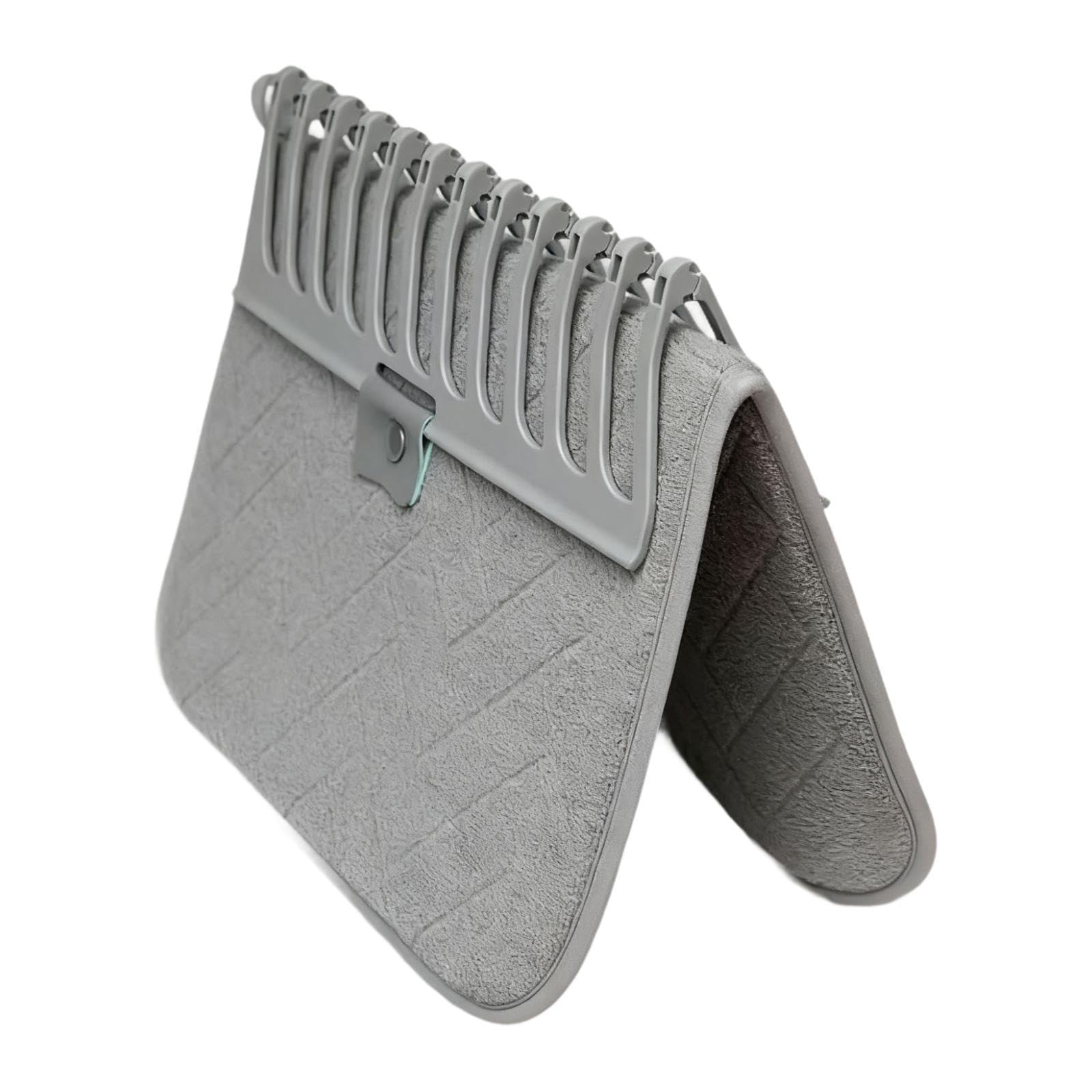 折りたたみ式水切りラック、家庭用耐熱キッチンシンクマット、