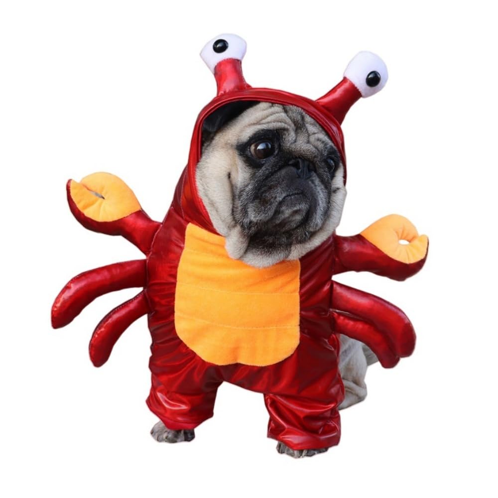 ハロウィン 犬服 ペット服 ペット用品 かにコスプレ 可愛い カジュアル ふわふわ 柔らかい おしゃれ 小..